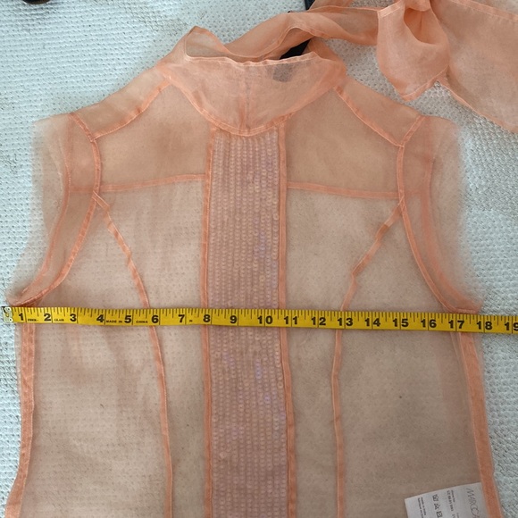 🎊HP🎊MarcCain silk organza shell top - Picture 10 of 17